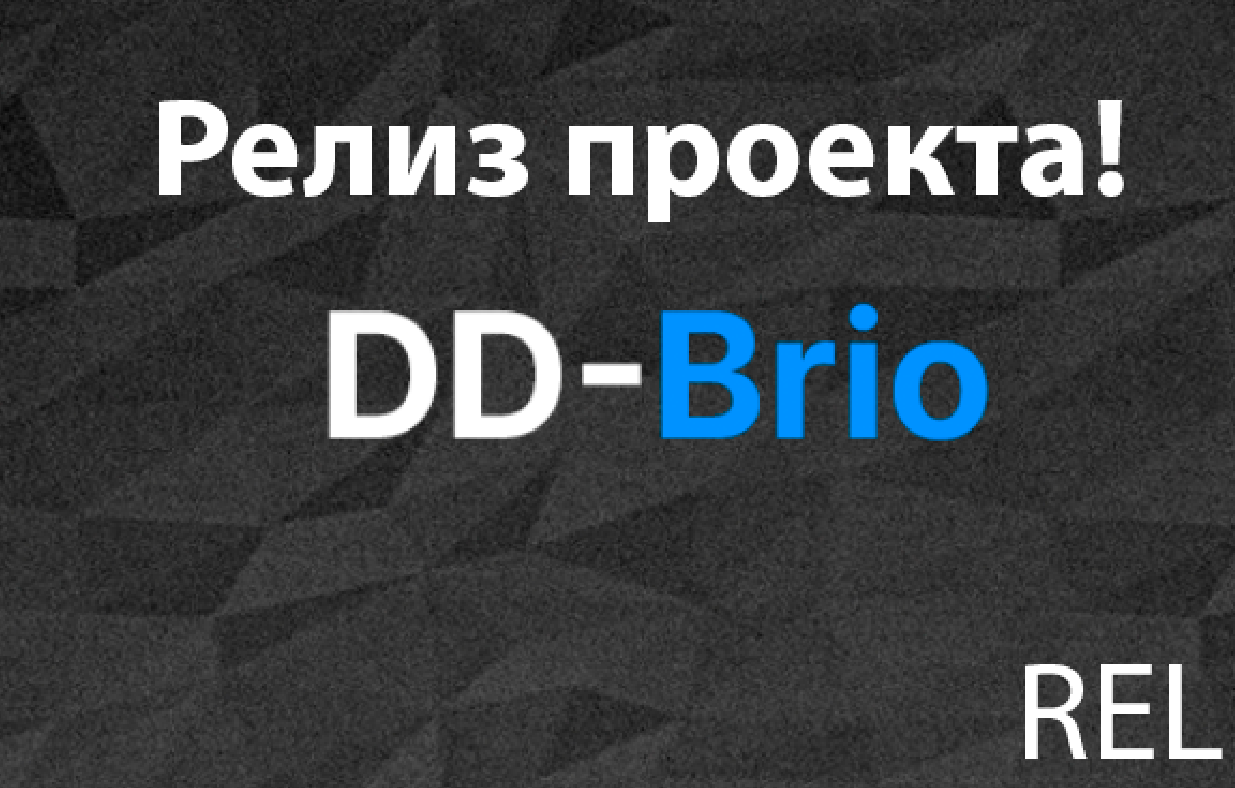Завершена разработка DD-Brio